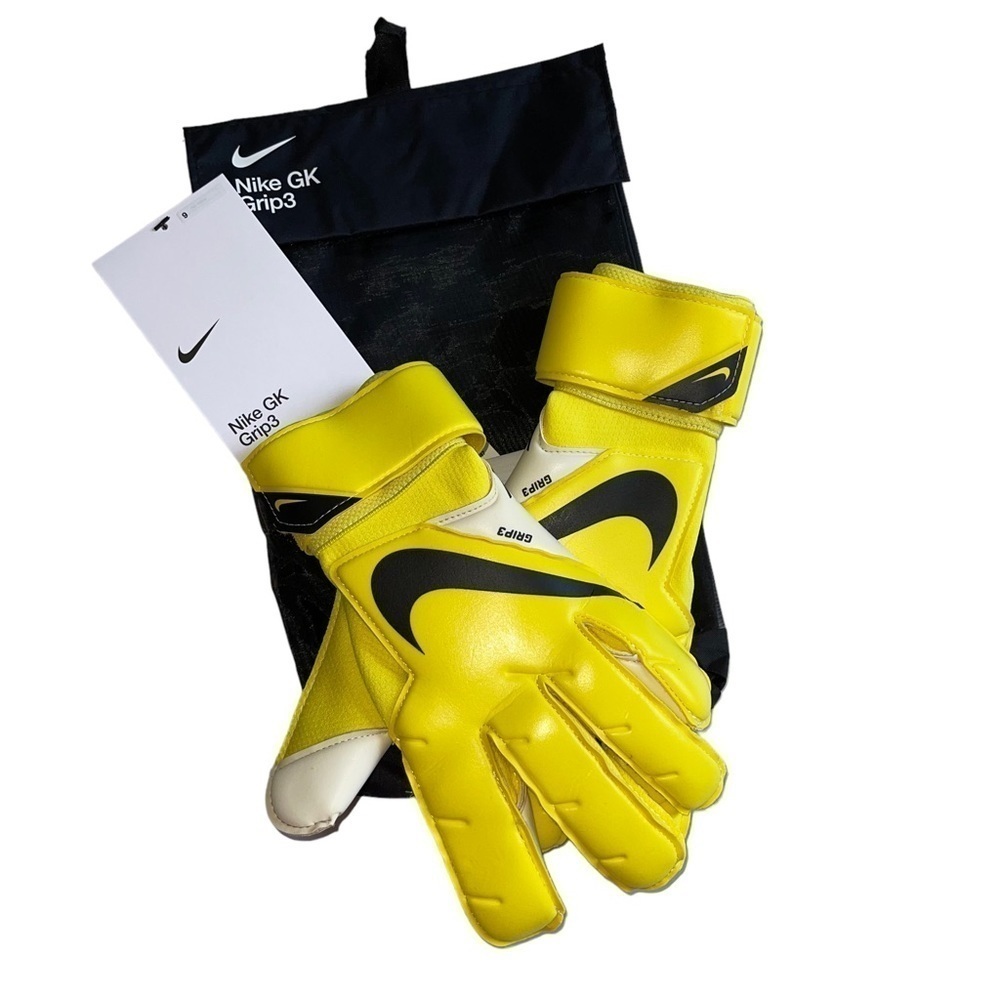 NIKE Soccer Football Gloves Unisex Adult Size 9 Goalkeeper GK Grip3 CN5651-765